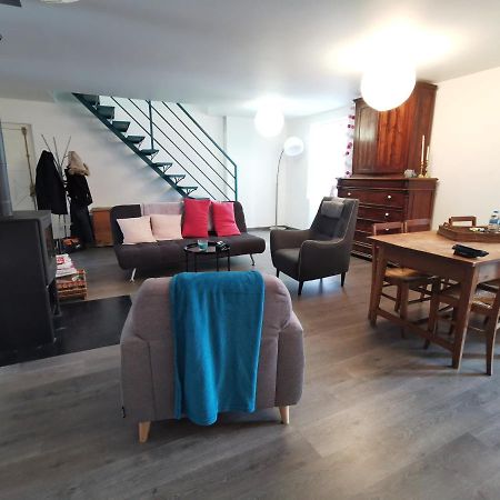 Le Monrepos Avec Jacuzzi Nordique Apartment Bielle Luaran gambar
